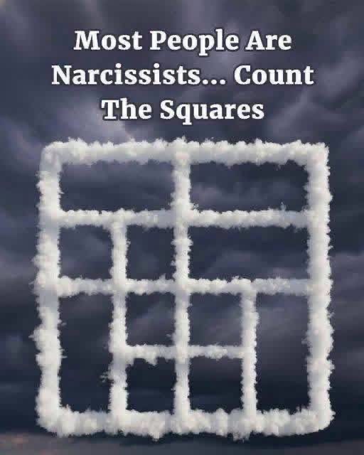 Most People Are Narcissists… Count the squarest